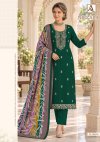 Nirzara By Alok Zam Dyed Embroidery Dress Material